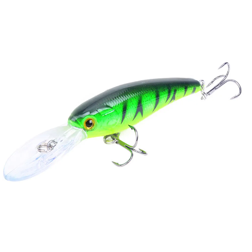 

1PCS Lifelike Minnow Fishing Lure 7.2g 9.5cm Pesca Hooks Hard Bait Fish Wobbler Tackle Artificial Trout Pike Carp Fishing