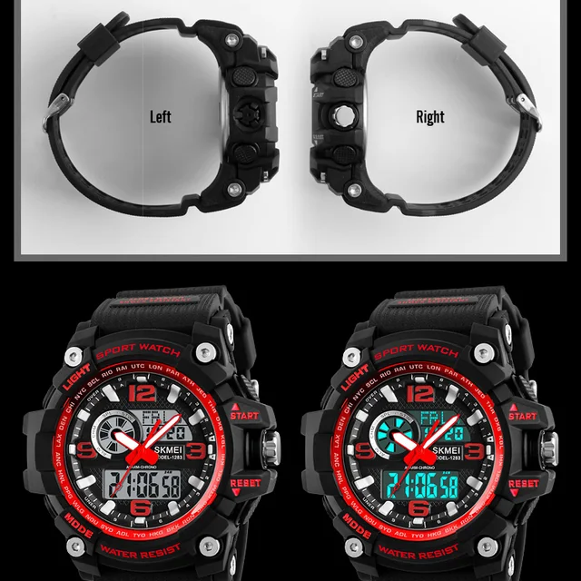 SKMEI Fashion Sports wielofunkcyjny Outdoor mężczyźni zegarki podwójny wyświetlacz cyfrowy kwarcowy chronograf zegarki na rękę Relogio męski tanie i dobre opinie Dual Display Wristwatches Quartz Wristwatches Alarm Back Light Water Resistant Multiple Time Zone Week Display Chronograph Shock Resistant Complete Calendar Swim Auto Date SKMEI Fashion Sports wielofunkcyjny Outdoor mężczyźni zegarki podwójny wyświetlacz cyfrowy kwarcowy chronograf zegarki na rękę Relogio męski tanie i dobre opinie Dual Display Wristwatches Quartz Wristwatches Alarm Back Light Water Resistant Multiple Time Zone Week Display Chronograph Shock Resistant Complete Calendar Swim Auto Date