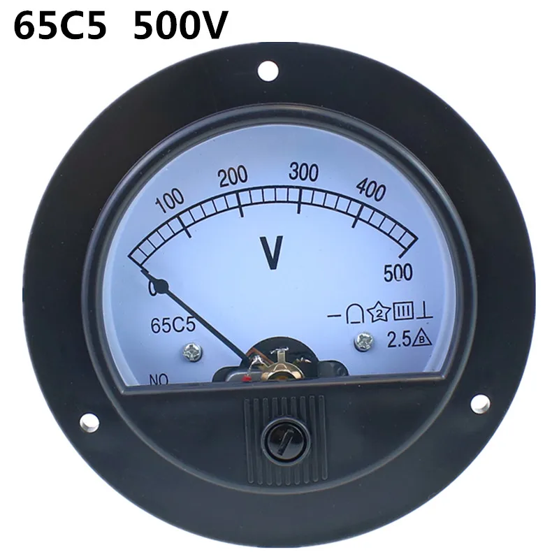 62T2/65C5 500V класс 2 5 Аналоговый вольтметр измеритель напряжения измерительный