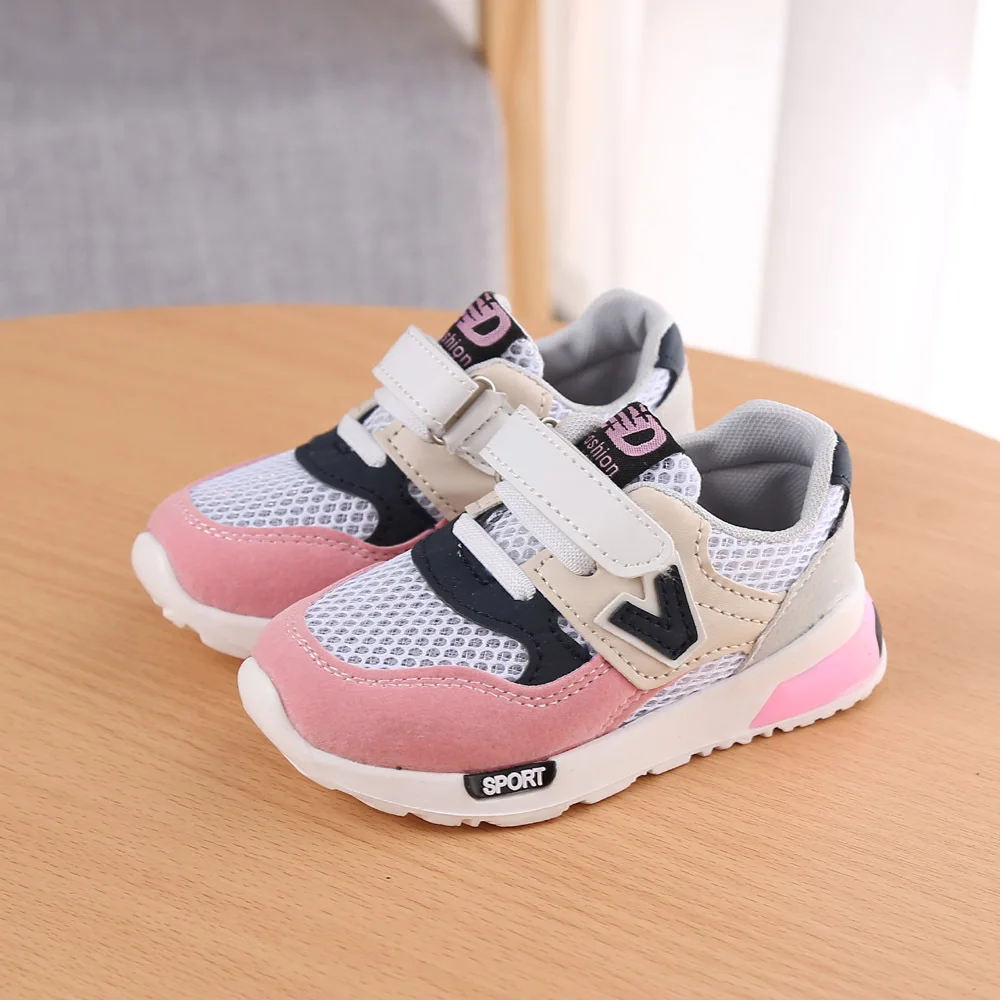 Confortável crianças tênis para meninas sapatos esportivos