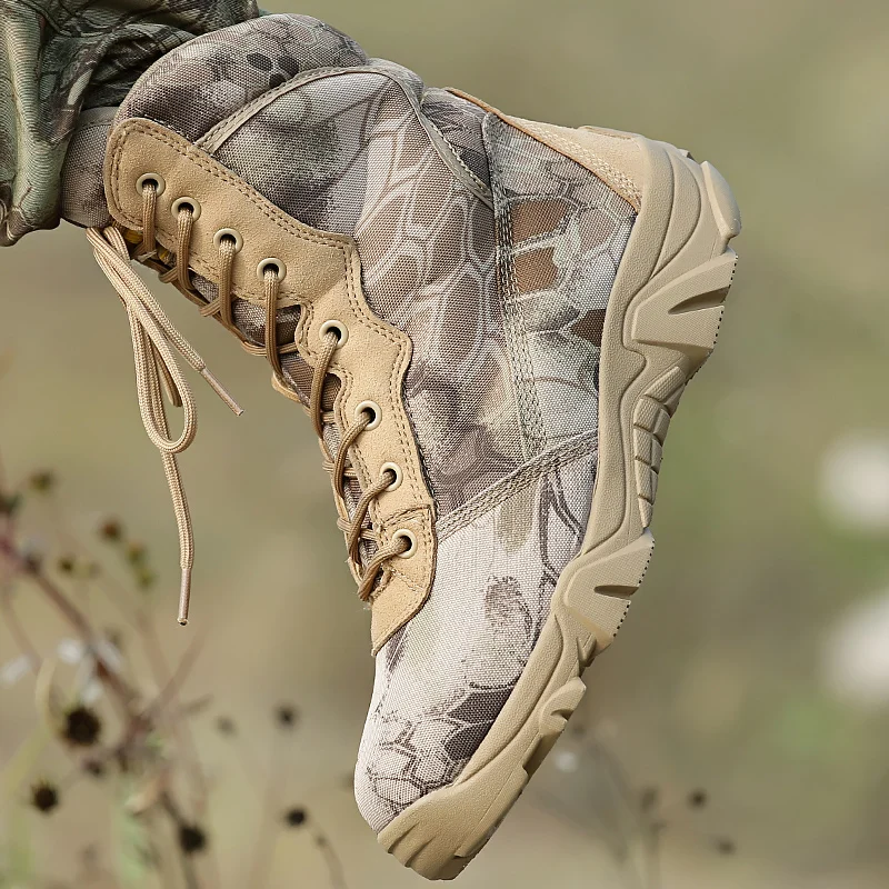 Militares Caça Ao Ankle Black Livre Inverno Botas Homens Exército Deserto Sapatos Python Qualidade Combate Quentes Do Táticas Python Camuflagem Boots Trabalho desert Ar De cWcYIqpT6
