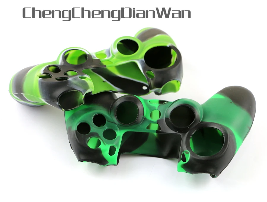 ChengChengDianWan 30 шт. Новый Камуфляжный силиконовый защитный чехол для ps4 игровой