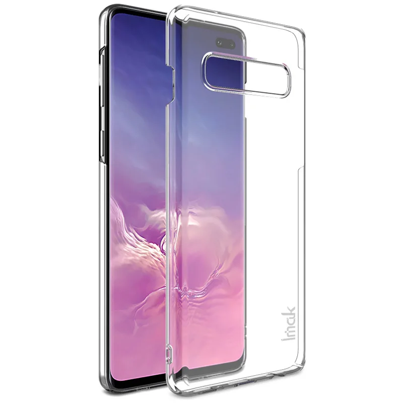 Imak Air кристально прозрачный чехол для samsung Galaxy S10 Plus S10e Жесткий пластиковый Чехол