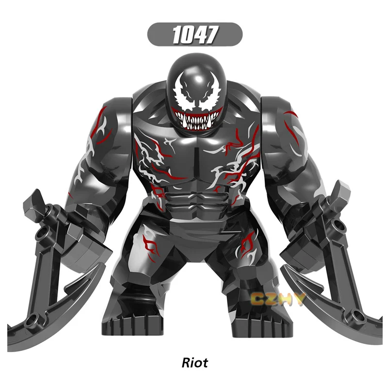 

Super Heroes Anti-Venom Riot Green Lantern Kilowog Venom Hulkpool Carnage Blocks Toys for children Legoe MINIfigureD XH1047