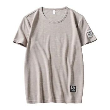 

T-shirt Men 2018 Summer T Shirts Men Fashion Cotton Slim Short Sleeve O-Neck T-Shirt Man Casual Tshirt Male Tops Tees Boys