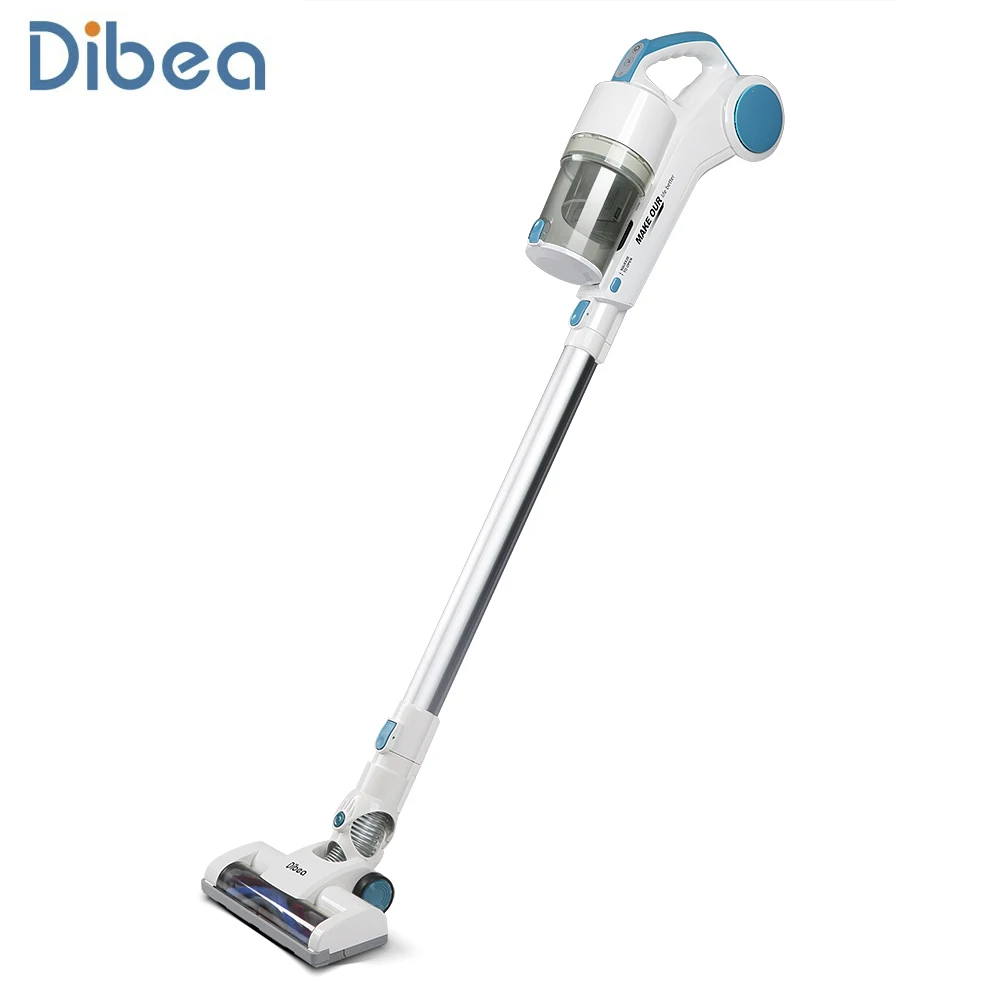 

Dibea ST1601 Vacuum Cleaner Handy Cordless Cyclonic Technology Low Noise Cleaner Light Weight 2-In-1 Stick Handhold 7Kpa Suction