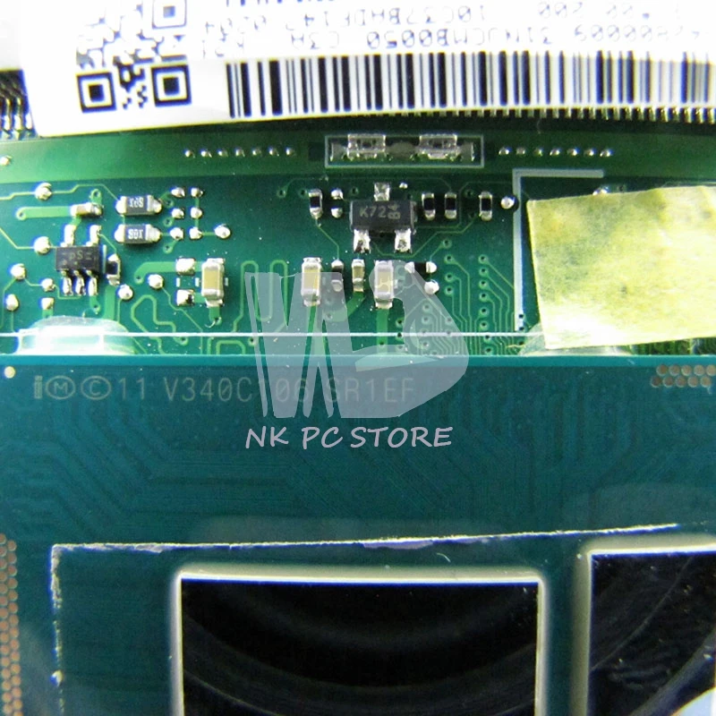 NOKOTION материнская плата для ноутбука Asus PU301LA основная плата REV.2.01 SR1EF I5-4210U Процессор на борту DDR3L