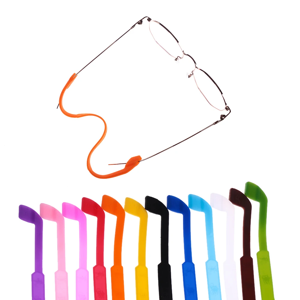 

1 pcs Silicone Adjustable Sunglasses Strap Eyeglasses Strap Practical Glasses Sunglasses Band Cord Holder Eyewear Accessories