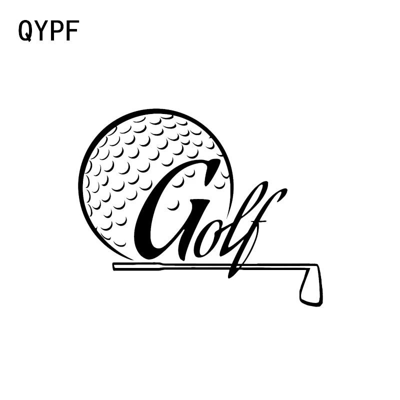 QYPF 14 4*11 6 см Модный спортивный декор для гольфа стикер моделирования автомобиля