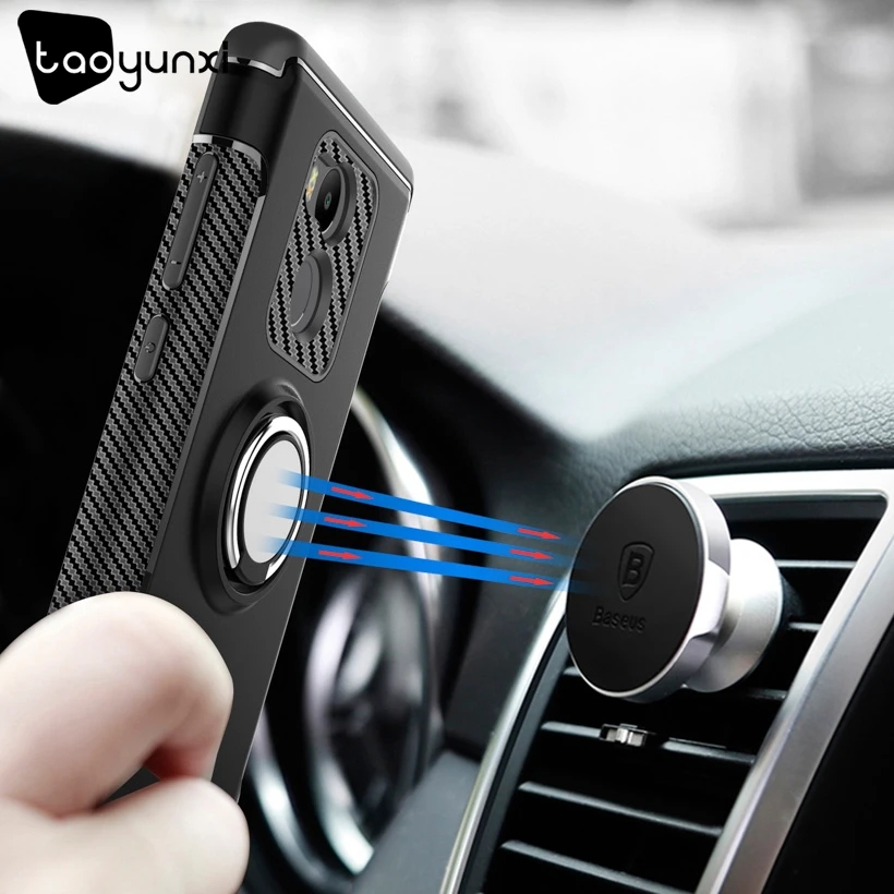 

TAOYUNXI Cases For Xiaomi Redmi 4 Pro Redmi 4 Prime 3GB 32GB ROM Case Car Magnet Anti-knock For Redmi 4S Prime Back Cover Skin