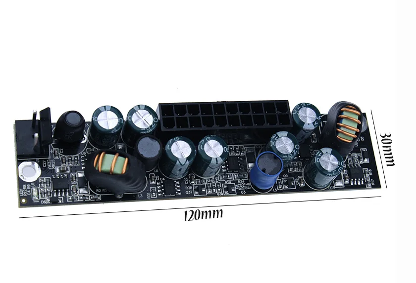 Горячая продажа LR1007 12В 120 Вт переключатель Pico DC PSU 24pin MINI ITX автомобильный ATX PC