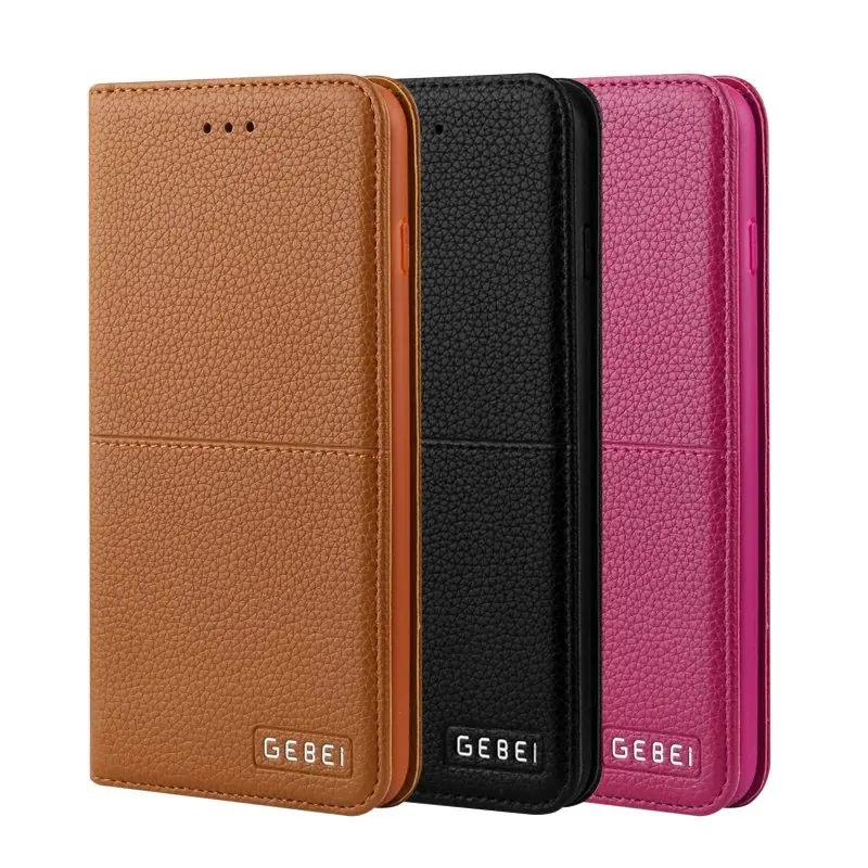 For iPhone 7 Plus Luxury Brand Cover Flip PU Wallet Case Stand