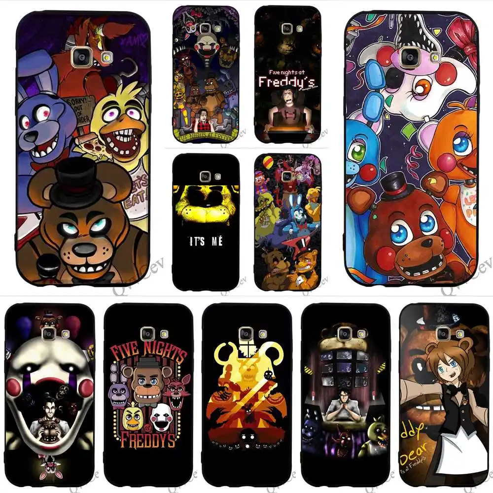 

Pattern Five Nights At Freddy Phone Cover for Samsung Galaxy A5 Case A3 A6 S6 S7 Edge S8 S9 Plus Note 8 9 Cases Skin
