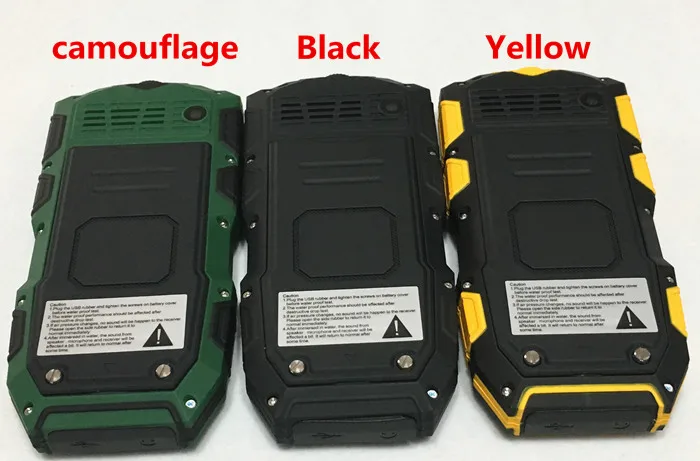 IP67 phone Waterproof shockproof phones Runssian keyboard novelty mobile phone original H-mobile China Cell Phones Telephones