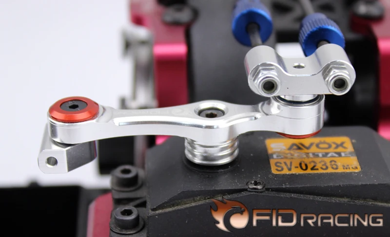 

Fid racing alloy throttle push rod arm with bearings for losi 5ive-t Rovan LT kmx2