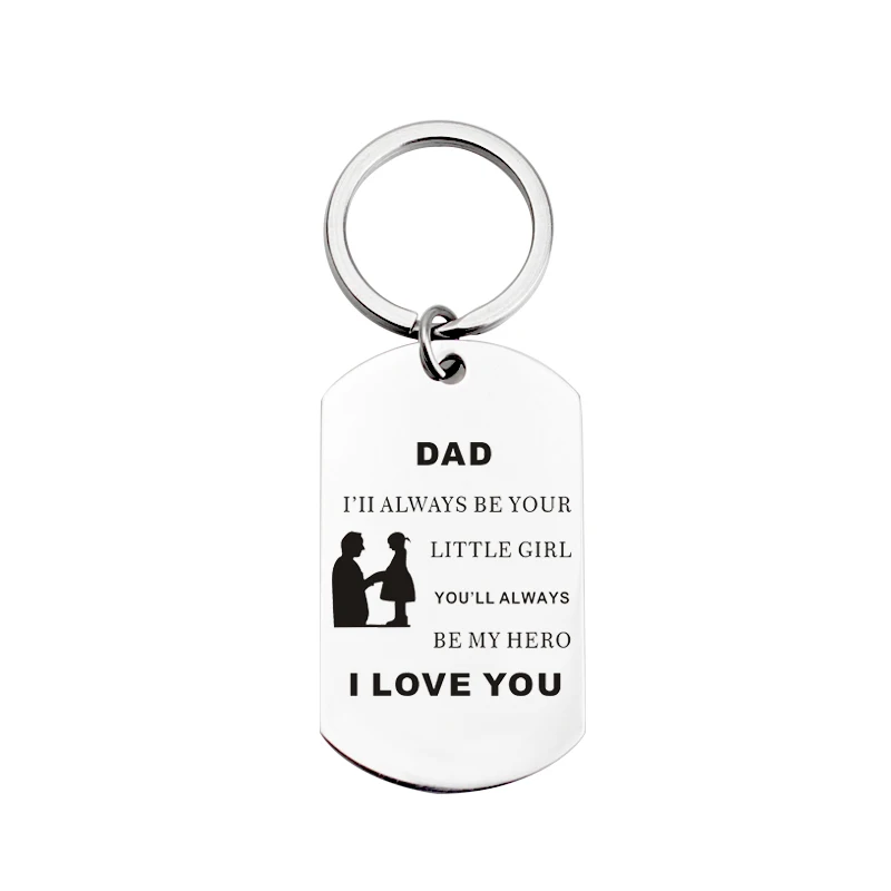 

Personalized engraving military key accessories dad girl men and women gift keychain