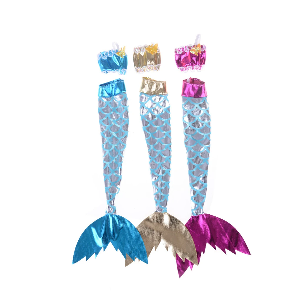 

2PCS/set Doll Princess Party Evening Gown Mermaid Dress For Doll Doll Swimming Clothes Doll Cosplay Best Girl Child Gift