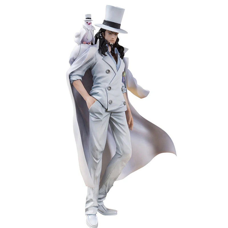 16 см цельная фигурка Роба луччи DXF CP9 CP0 Zero one piece Movie Gold Ver ПВХ фигурки - Цвет: A with box