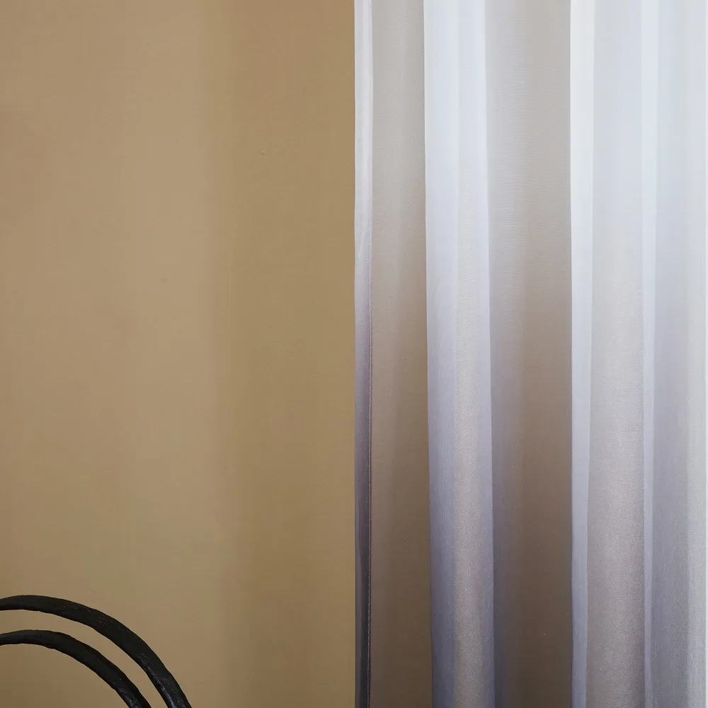 Topfinel хорошо полуградиентные цвет Тюль для кухни занавески для гостиной тюль для спальни современный Чистый тюль для окна домашний декор