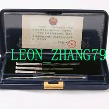 Золотые иглы-2 золото 4 Серебряный набор