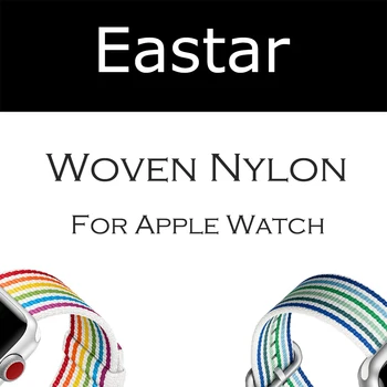 

Sport woven nylon strap Soft band for apple watch 4 44mm 40mm wrist bracelet belt fabric-like nylon band for iwatch 3/2/1