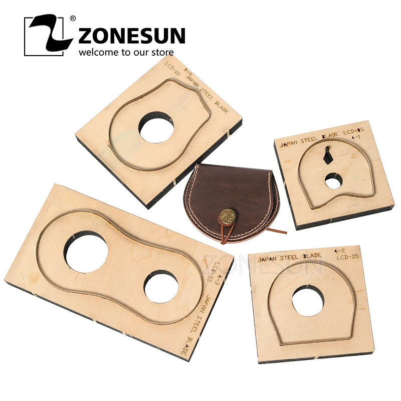 ZONESUN T033 кожаная записная штанцевый нож инструмент для рукоделия портмоне удар