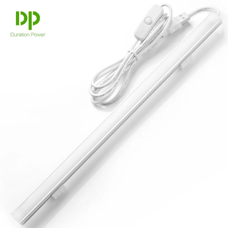 

DP Bulb Lamp For Students Studyroom 1Pcs Swivel Switch DC 5V USB LED Strip Light 60 LEDs Night Lights For Baby Bedroom Bulb Lamp