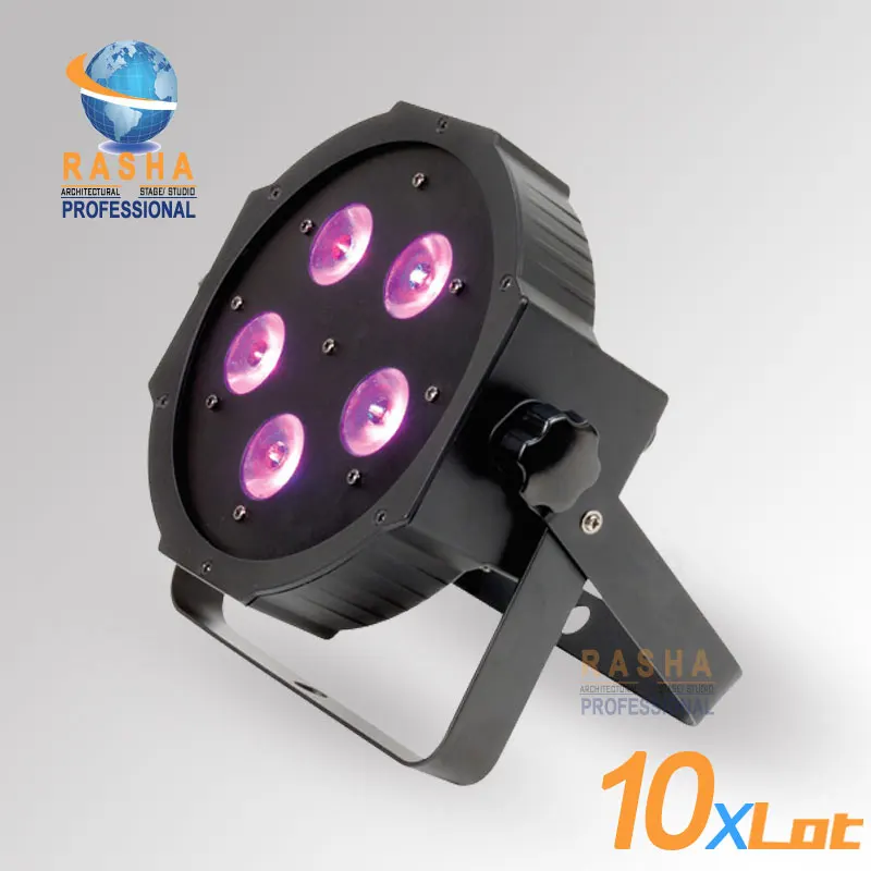 10X много Penta V5 профиль 5 шт. * 15 Вт 5in1 RGBAW LED PAR профиля, LED Мега профиль свет, дискотека этапе номинальной света для партии событие