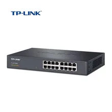 TP-Link 16 Порты и разъёмы 10/100 Мбит/с Fast сетевой коммутатор gigabit Сталь настольный коммутатор стойку(TL-SF1016D