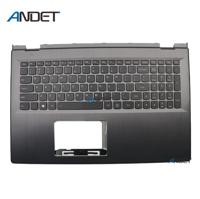 Чехол для ноутбука lenovo Edge 2 15 2-1580 80QF клавиатура с вырезами под ладонь верхняя крышка 5CB0K28170 460.06703.0013