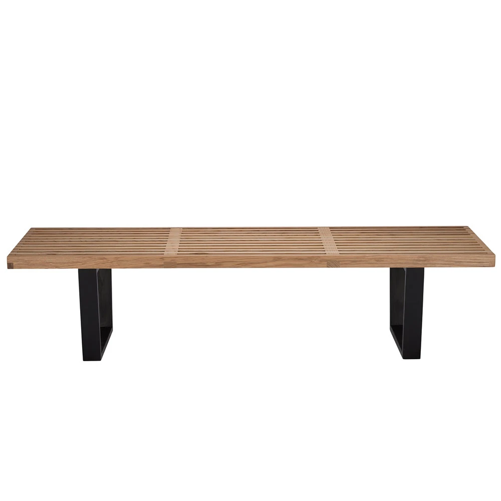 Slat 5' Bench in Natural (1)