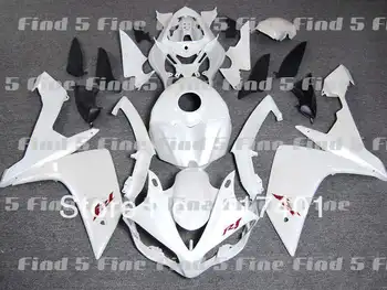 

Injection Injection white black fairings for YAMAHA YZFR1 YZF R1 2007-2008 07 08 YZF-R1 2007 2008 motorcycle bodywork
