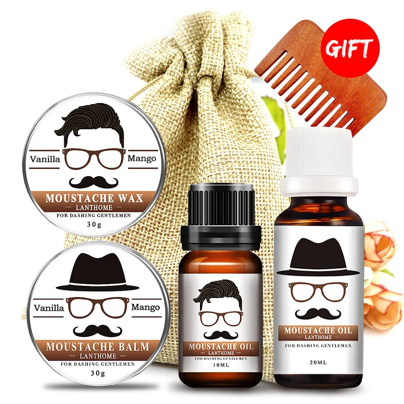 

Men's Beard Cream beard wax Beard Moisturizing Care Styling Glossy Items/Sets