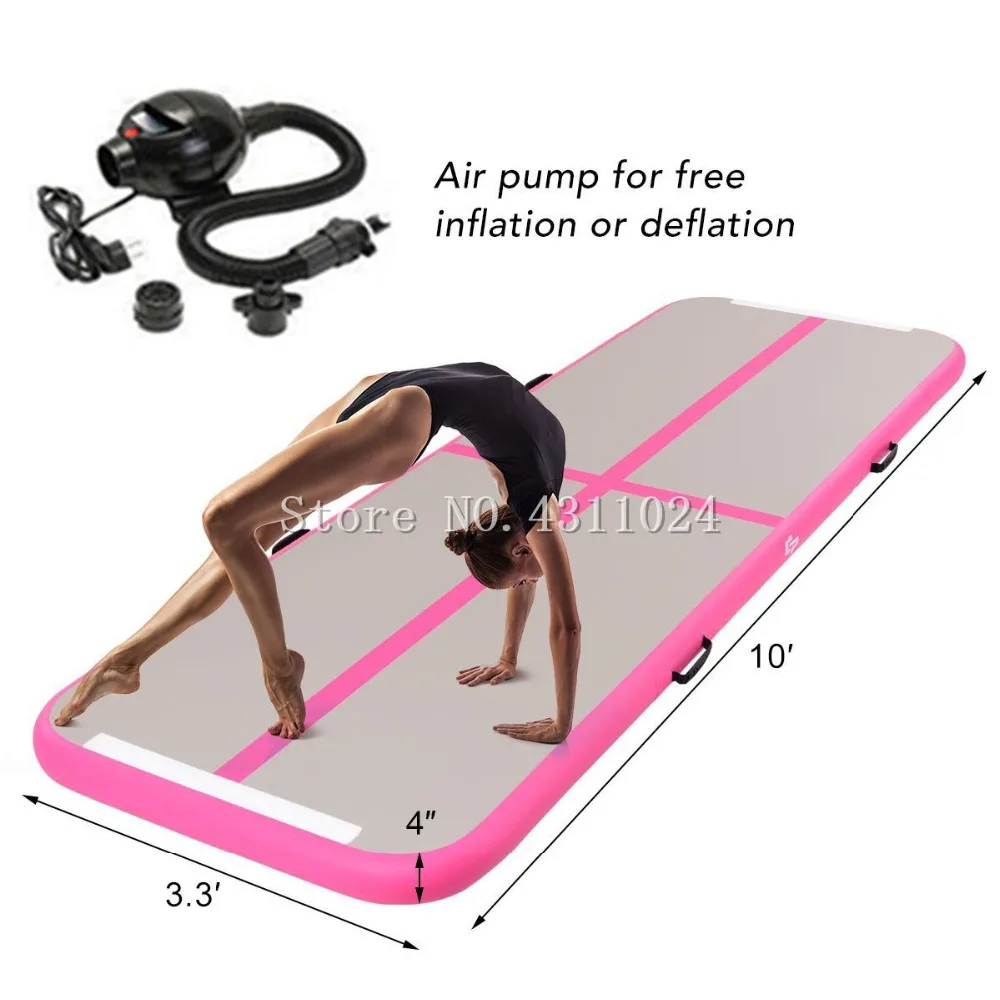 Air Track Tumbling Mat (10' x 3.3' x 4