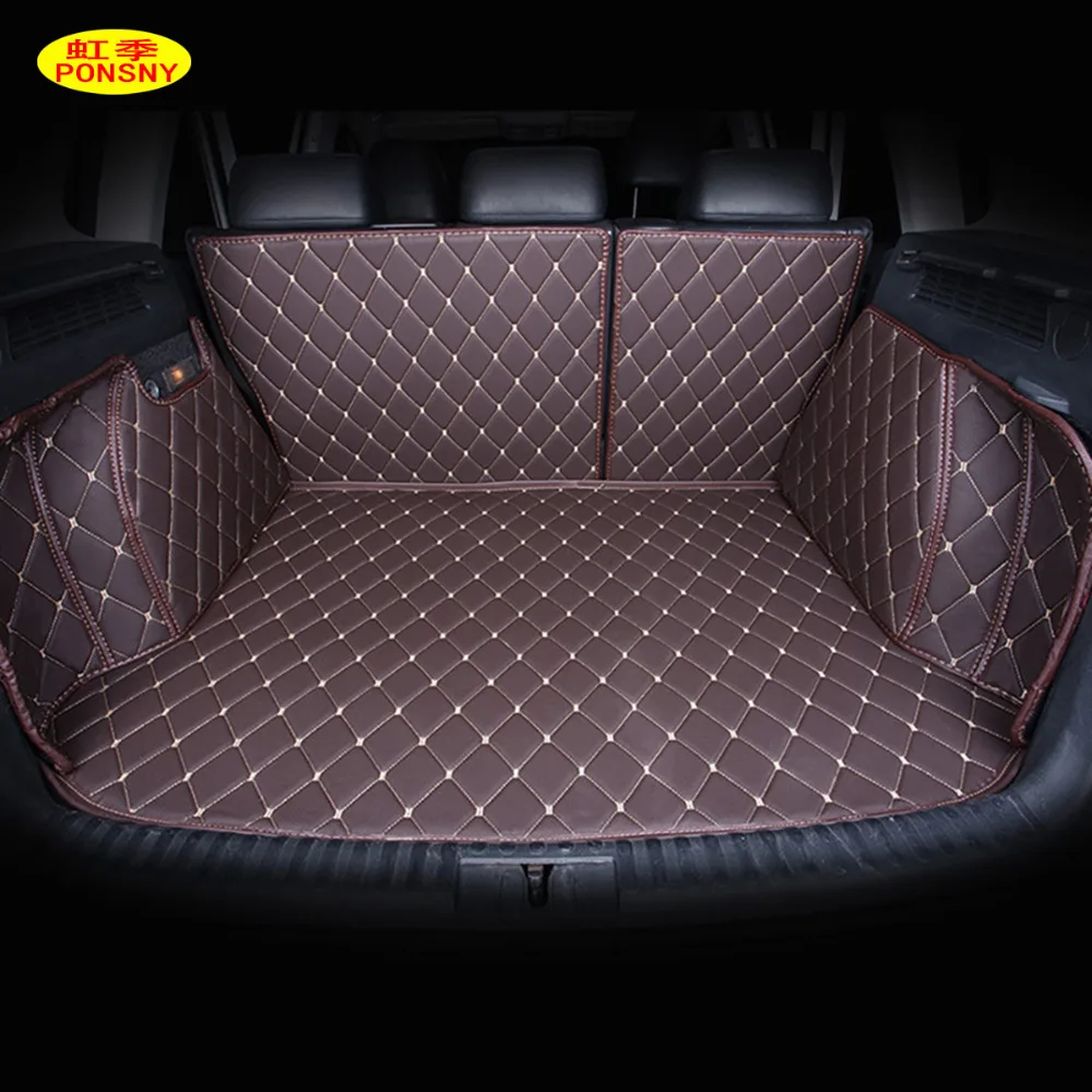 PONSNY Car Trunk Mats Customized for Volvo XC60 XC90 C30 S40 S60 S80