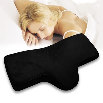 

Professional Grafted Eyelashes Special Black Pillow Salon Sleeping Rebound Relieve Cervical Pressure Eyelash Extension Tools