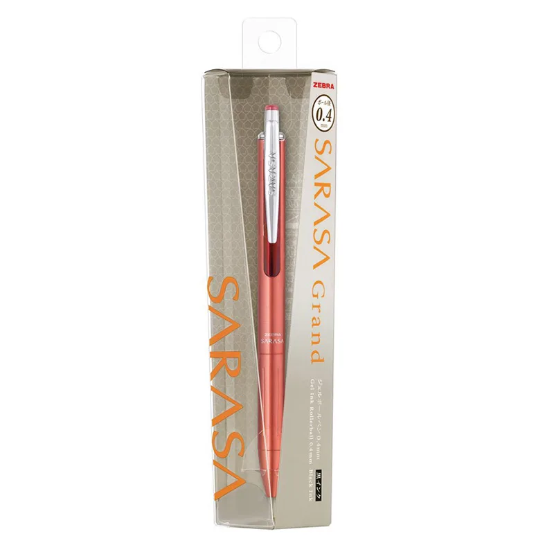 Zebra Sarasa Grand гелевая ручка 0,4 мм 0,5 мм Япония JJ55 JJS55 металлическая ручка