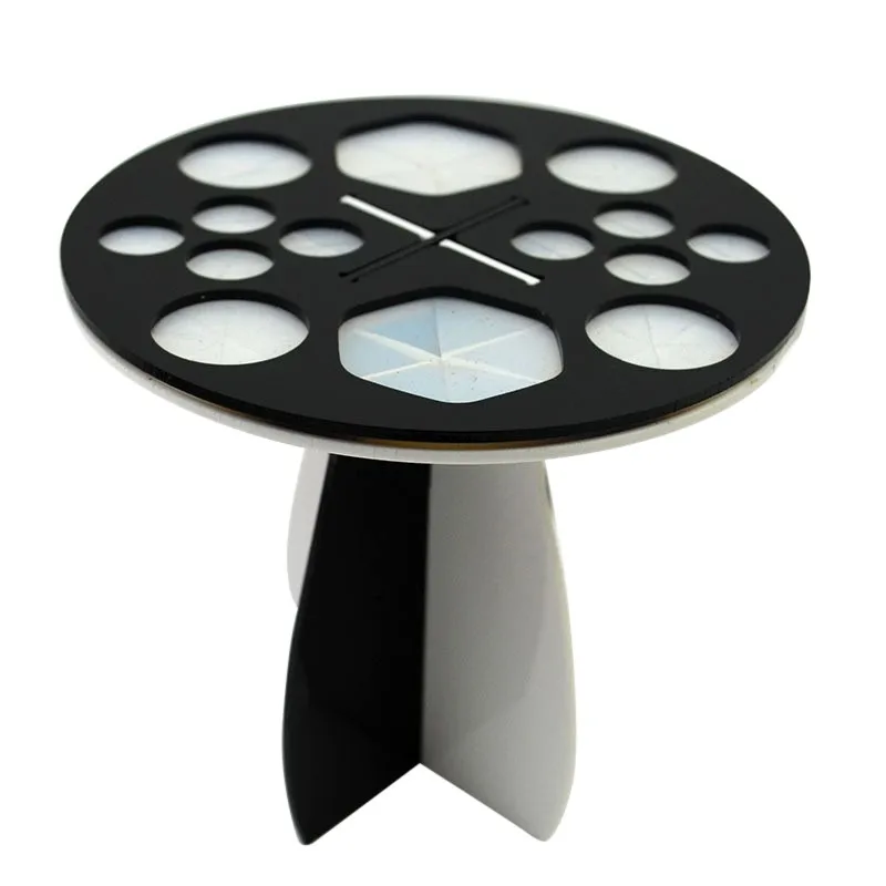 

Makeup Brushes Drying Holder Stand Hang Tools Acrylic Makeup Foundation Cosmetic Tree Dry Brushes Hole
