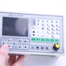 CNC SMC4 гравировальный станок шаговый сервопривод 4 оси выключения контроллер четыре оси связи