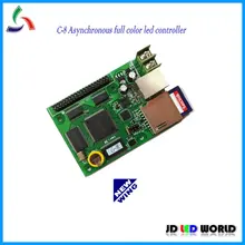Новое крыло C-8 Ethernet и SD порты RGB полноцветный видео контроллер светодиодного табло