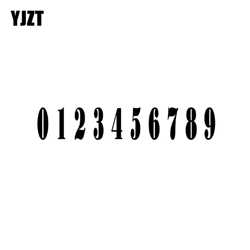 Buy YJZT 20CM*3.6CM Personality Telephone Number