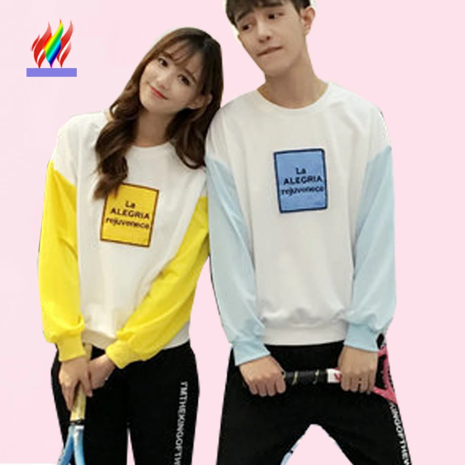 cute korean couple hoodies