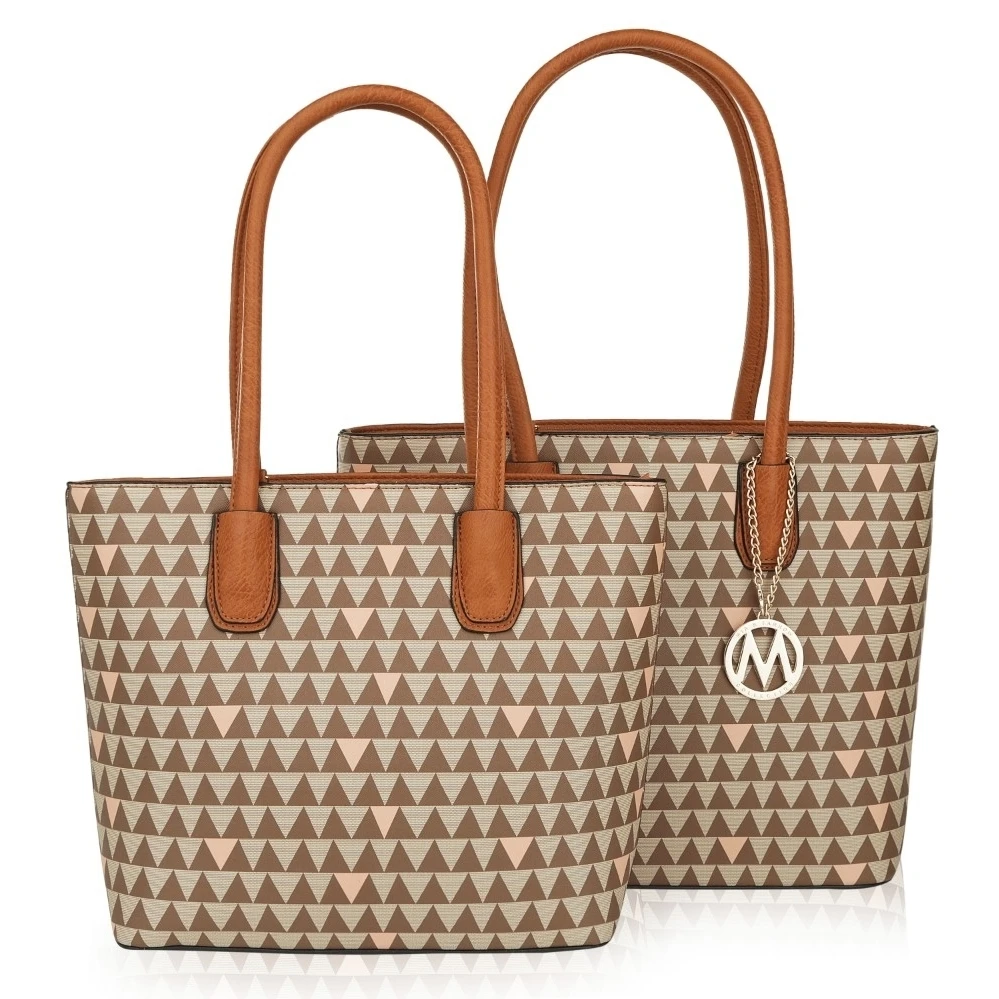 MKF Collection Lynn 2 Piece Set Tote Bag by Mia K. Farrow