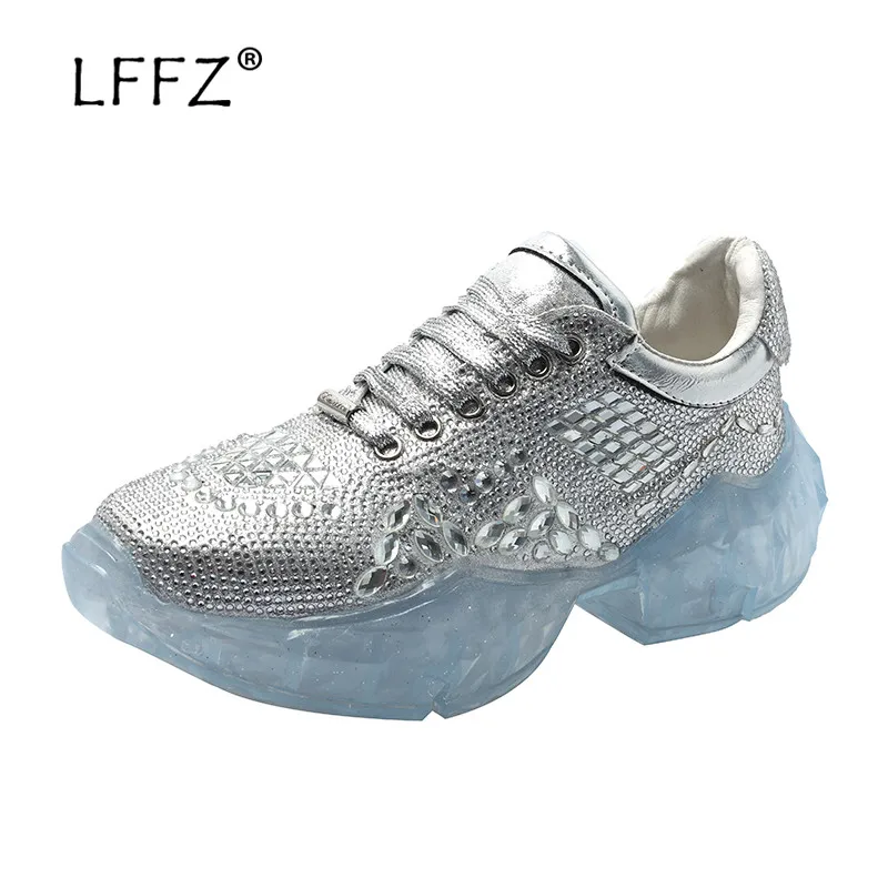 LFFZ/уникальный дизайн женские кроссовки Новинка модная женская обувь прозрачная