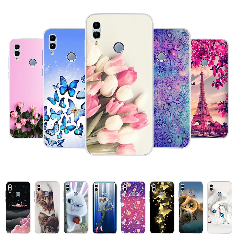 

For Fundas Huawei P Smart 2019 Case Soft TPU Silicone Cases For Huawei P Smart 2019 Cover PSmart 2019 POT-LX3 Phone Case 6.21"
