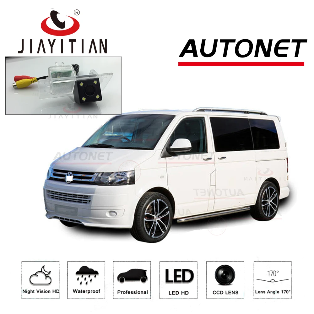 Koop JiaYiTian Achteruitkijk Camera Voor VW T6 Transporter Caravelle Multivan 2015 ~ 2018 CCD Night Vision Backup camera license plaat camera