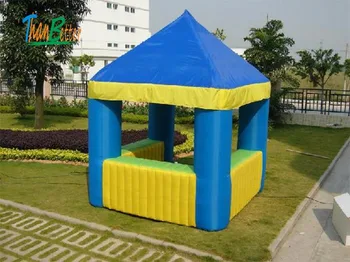 

Mini inflatable treat shop, concession booth, pop-up candyfloss inflatable kiosk for Haliday promotion