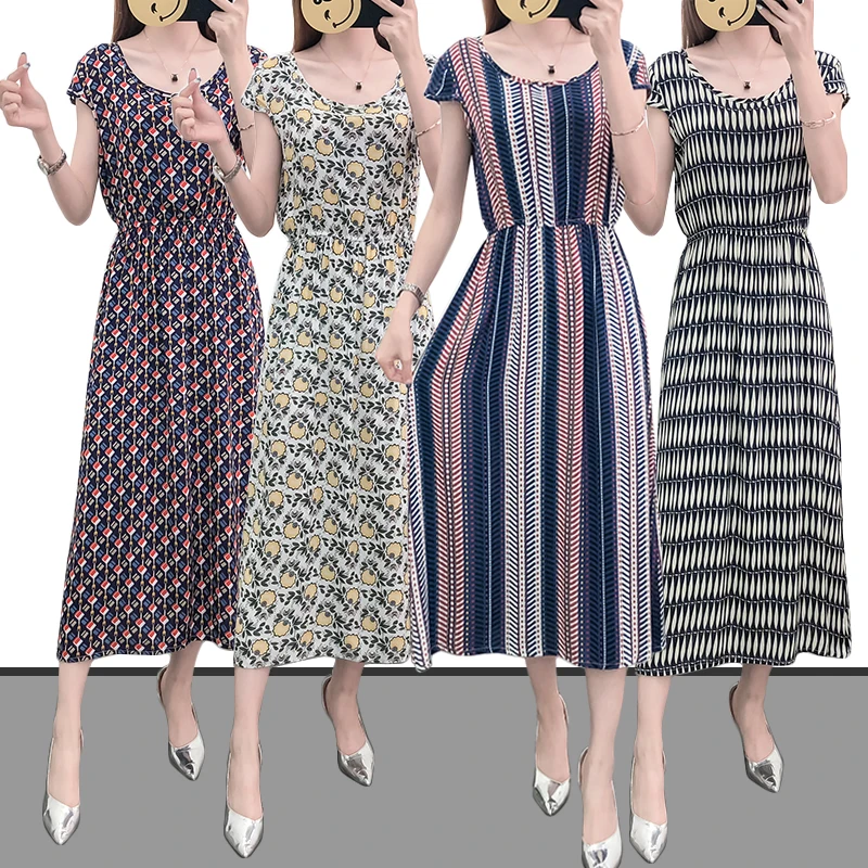 

Women Dresses 2019 Office Lady Shirt Dress Short sleeve Stripe Bohemian style Summer cool Beach Party High Quality Women's XXL