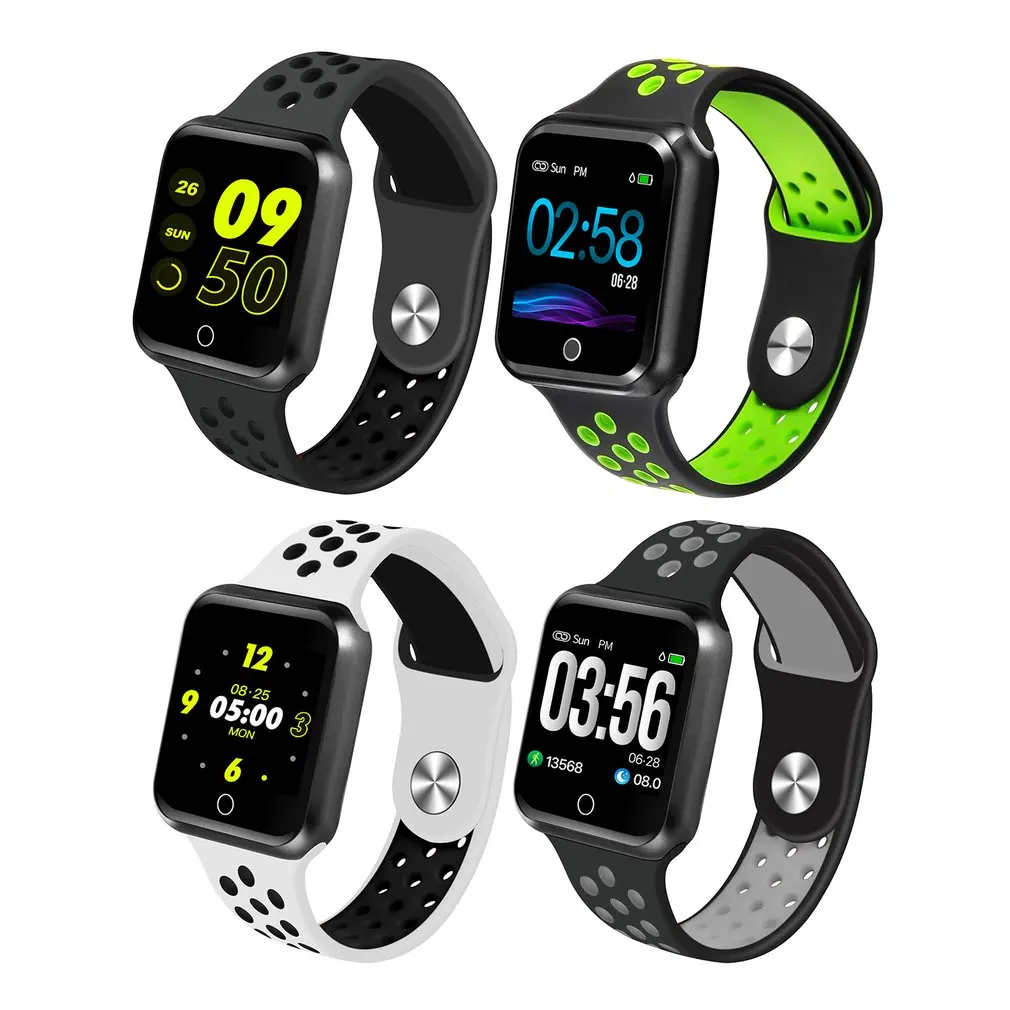 

S266 1.3 Inch Smart Watch Women Men Sport Bluetooth Waterproof Heart Rate Monitor Blood Pressure Smartband For IOS Android
