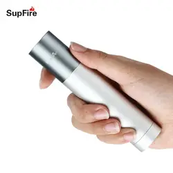 Supfire фонарик светодиодный мини ручка свет Lanterna S11 USB Linterna светодиодный Cabeza power Bank вспышка свет факел Мода Latarka S119